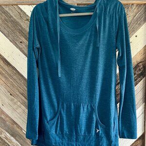 Old Navy Active Light Hoodie| Blue | Medium